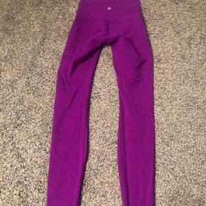 Lululemon wunder under leggings